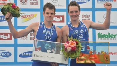 Jonny and Alistair Brownlee