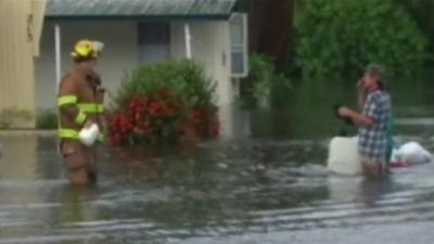 Flooding near Tampa