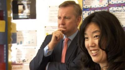 Michael Gove and Michelle Rhee