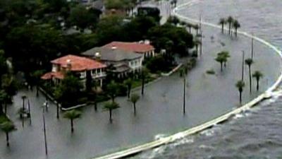 Florida under floodwater