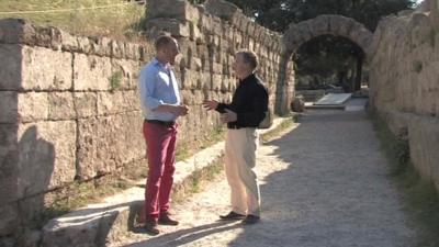 Matt Stadlen and the Professor