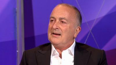 Tony Robinson on Question Time