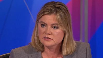 Justine Greening on Question Time