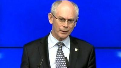 EU Council President Herman Van Rompuy