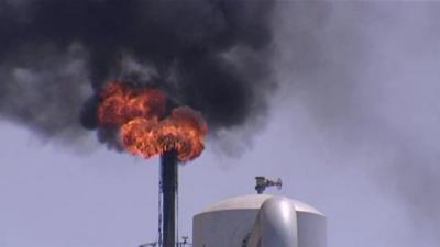 Iranian oil refinery