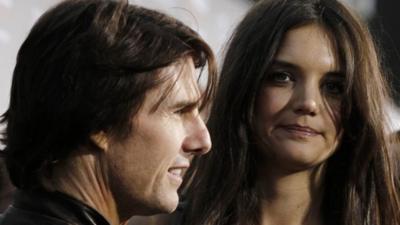 Tom Cruise and Katie Holmes