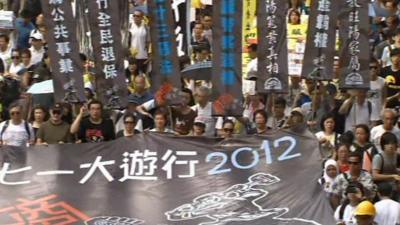 Protests in Hong Kong