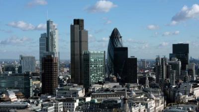 Skyline of the City of London