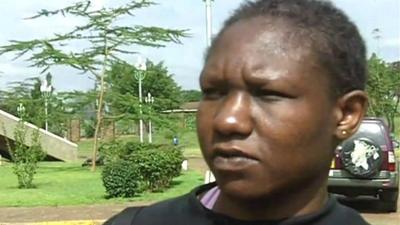 Elizabeth Adhiambo, the first female Kenyan boxer