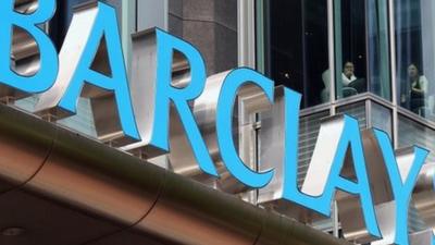 Barclays sign