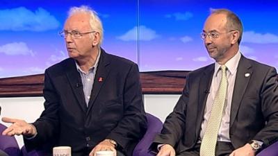 Pete Waterman and Martin Tett