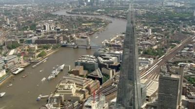 The Shard and River Thames