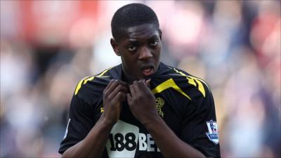 Bolton Wanderers and Team GB striker Marvin Sordell