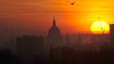 City of London skyline