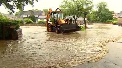 Flooded Breadsall