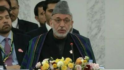 Afghanistan's President Karzai