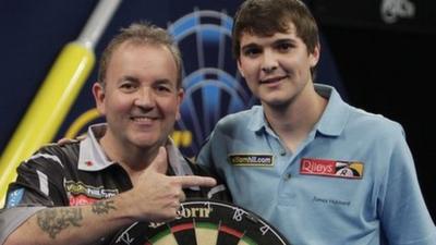 Phil Taylor and James Hubbard