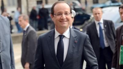 French President Francois Hollande