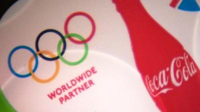 Coca-Cola and Olympic branding