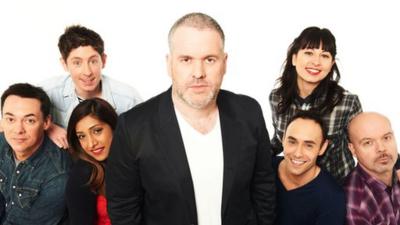 Chris Moyles Show team