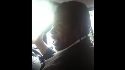 Taxi driver O'Neil Blackstock