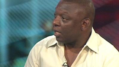 Garth Crooks, trustee of Kick It Out, anti-racism in football campaign