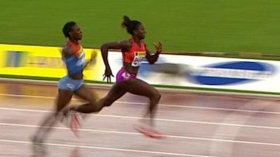 Ohuruogu wins 400m in pouring rain