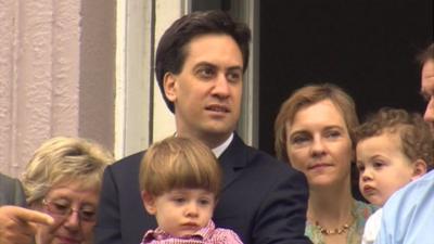 Ed Miliband in Durham