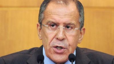 Russian Foreign Minister Sergei Lavrov