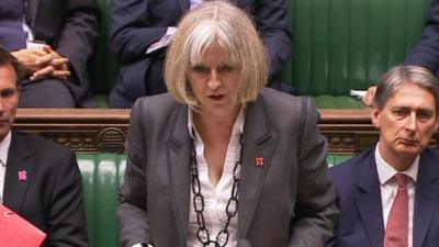 Home Secretary Theresa May