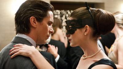 Christian Bale and Ann Hathaway