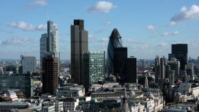 Skyline of the City of London