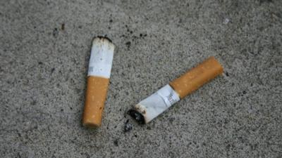 Cigarette ends