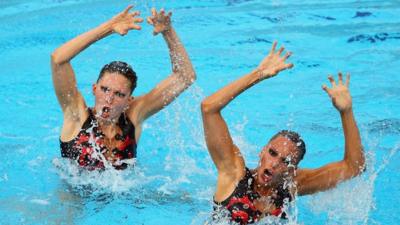 Team GB's Jenna Randall and Olivia Federici