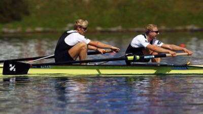 New Zealand's Eric Murray and Hamish Bond