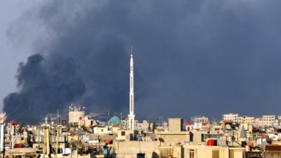 Damascus skyline