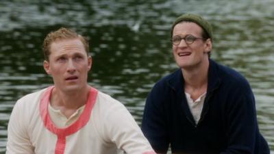 A scene from Bert and Dickie