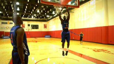 GB basketball players Luol Deng and Pops Mensah-Bonsu