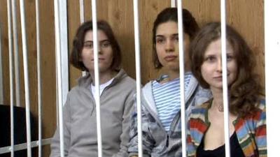 Three member of Pussy Riot in court