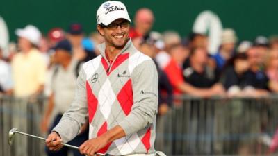 Australia's Adam Scott