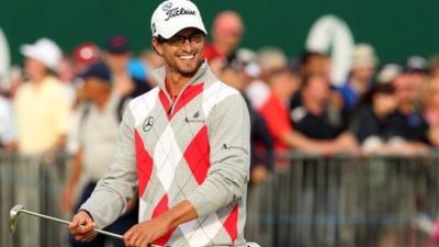 Australia's Adam Scott