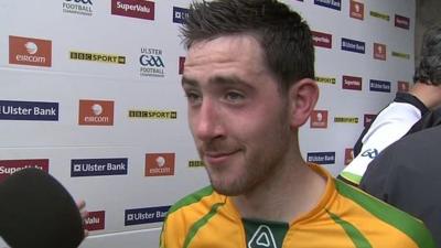 Ulster final man of the match Mark McHugh