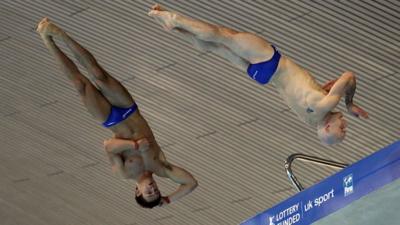 Divers Tom Daley and Peter Waterfield