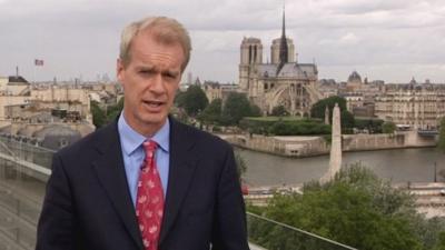 Stephen Sackur hosts the BBC World Debate from Paris