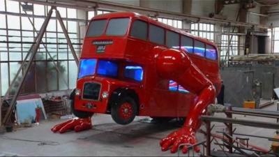 David Cerny's bus