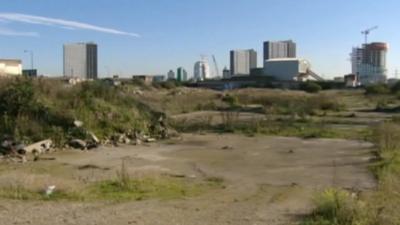 Site of Olympic Park before development