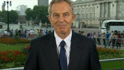 Former Prime Minister Tony Blair