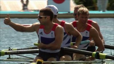 Great Britain's men's lightweight four