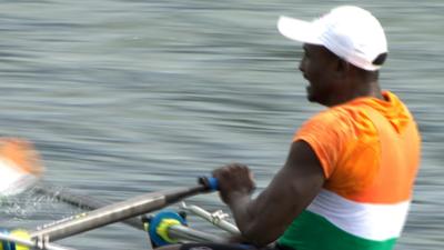 Niger rower Hammadou Djibo Issaka