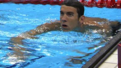 Olympic swimmer Michael Phelps